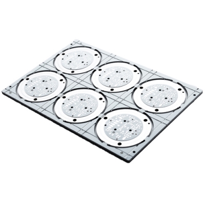 Single sided aluminum substrate